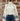 Jiya Embroidered Top in Marshmallow and Navy-112 - Woven Top S/S (Dec - May)-Little Bird Boutique
