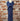 Nora Two Piece Sweater and Skirt Set in Navy and White-160 Jumpsuits/ Rompers-Little Bird Boutique
