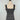Nikibiki Lace Textured Square Top in Black-121 - Jersey Tops F/W (June - Nov)-Little Bird Boutique