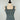 Nikibiki Lace Textured Square Top in Forest Night-121 - Jersey Tops F/W (June - Nov)-Little Bird Boutique