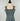 Nikibiki Lace Textured Square Top in Forest Night-121 - Jersey Tops F/W (June - Nov)-Little Bird Boutique