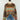 Apricot Chunky Knit Sweater in Multi-131 - Sweaters F/W (June - Nov)-Little Bird Boutique
