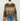 Apricot Chunky Knit Sweater in Multi-131 - Sweaters F/W (June - Nov)-Little Bird Boutique
