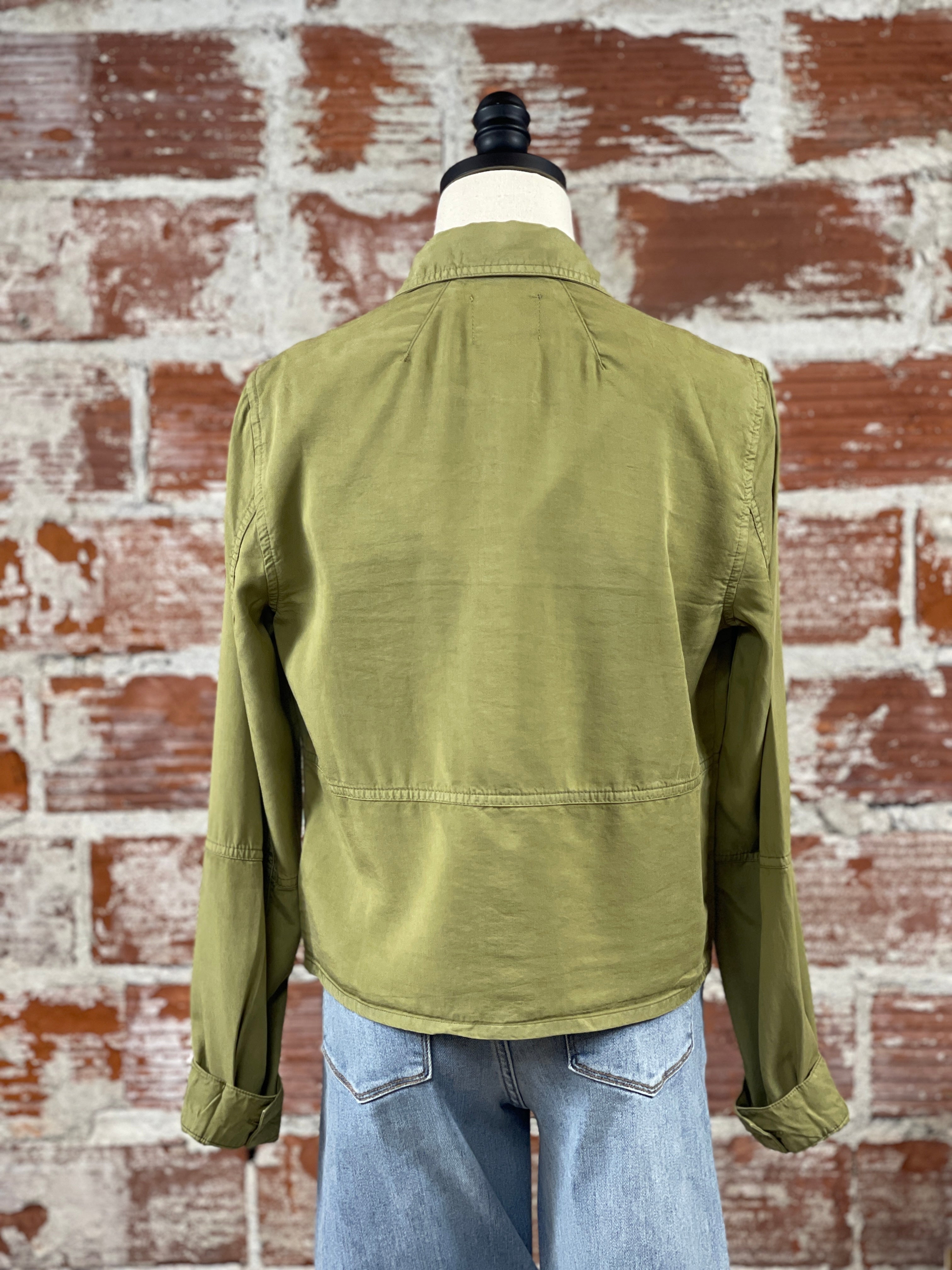 Kut Zinnia Jacket in Limeade-141 Outerwear Coats & Jackets-Little Bird Boutique