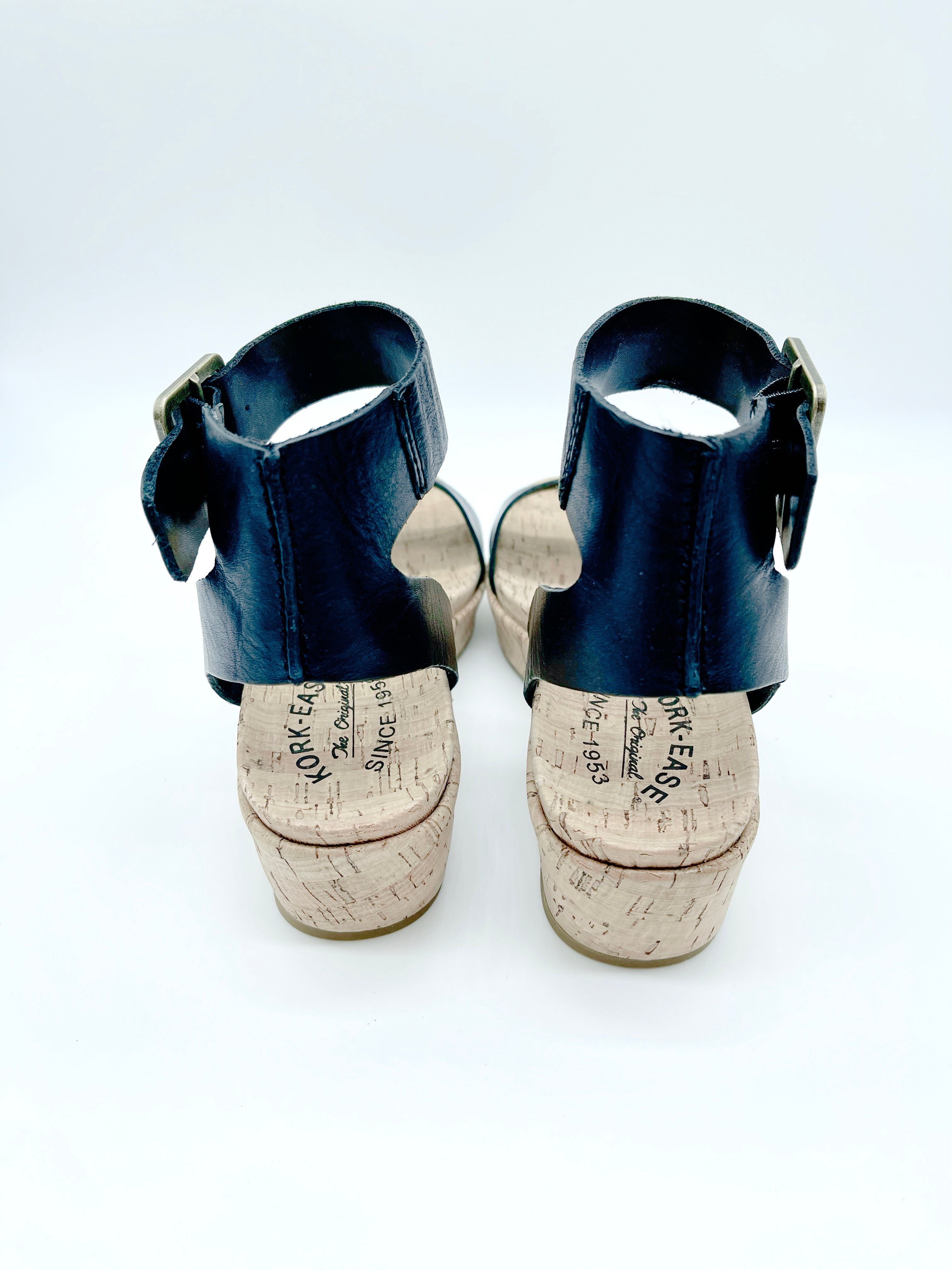 Kork-Ease Mullica Sandals in Black-312 Shoes-Little Bird Boutique