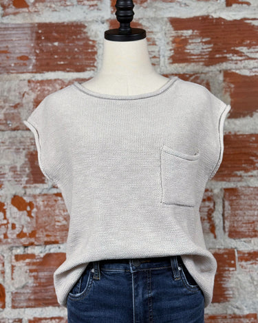 Sanctuary Easy Sweater Tee in Flax-132 - Sweaters S/S (Dec - May)-Little Bird Boutique