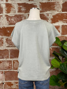 Trent Sweater in Dusty Olive-132 - Sweaters S/S (Jan - June)-Little Bird Boutique