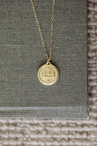 Madison Sterling Pendant Verse Necklace Romans 828 Petite Pendant Necklace 22"-322 Fast Fashion Jewelry Necklace-Little Bird Boutique