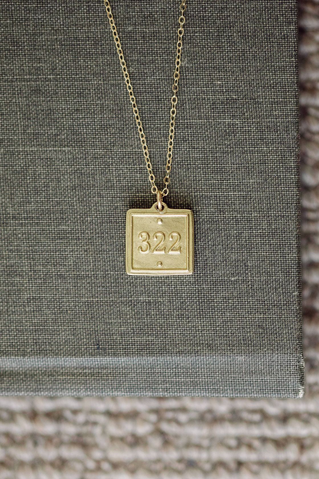 Madison Sterling Lamentations 22" 3:22 Petite Pendant Necklace-322 Fast Fashion Jewelry Necklace-Little Bird Boutique