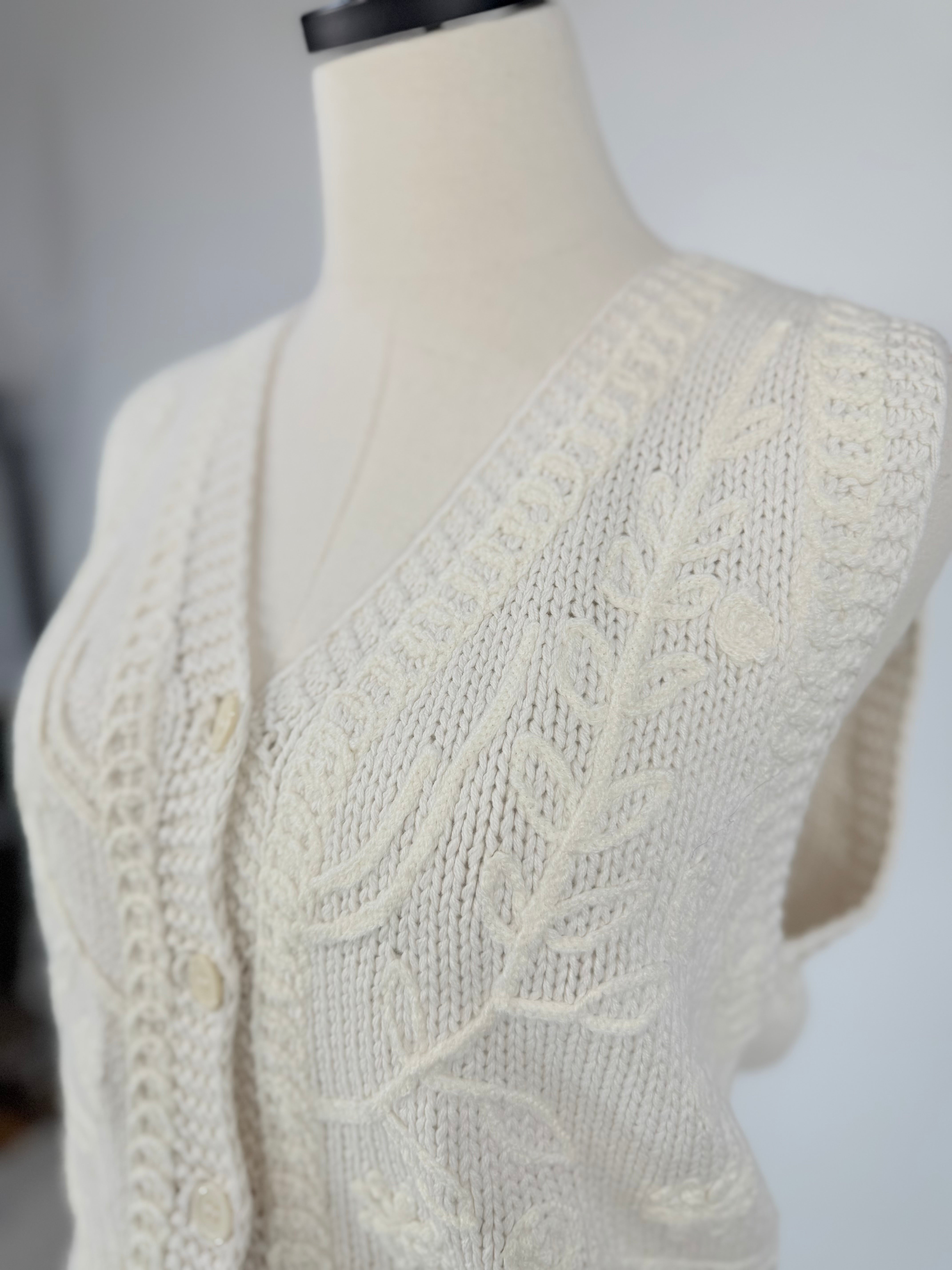 Sevilla Vest in Off-White-111 - Woven Top F/W (June- Nov)-Little Bird Boutique
