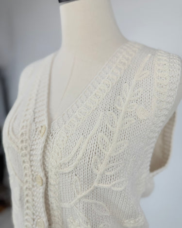 Sevilla Vest in Off-White-111 - Woven Top F/W (June- Nov)-Little Bird Boutique