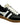 Gola Cyclone Leather Sneakers in Black/White/Gum-312 Shoes-Little Bird Boutique