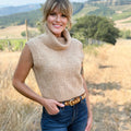 Kerisma Marlene Sweater Vest in Camel-131 - Sweaters F/W (July - Dec)-Little Bird Boutique