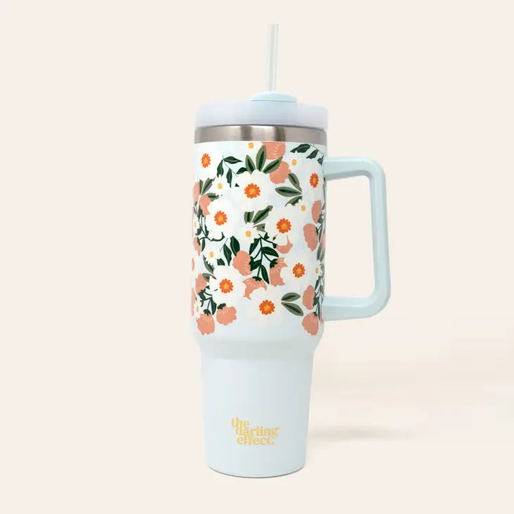 The Darling Effect ake Me Everywhere Tumbler - Flower Talk-410 General Gifts-Little Bird Boutique