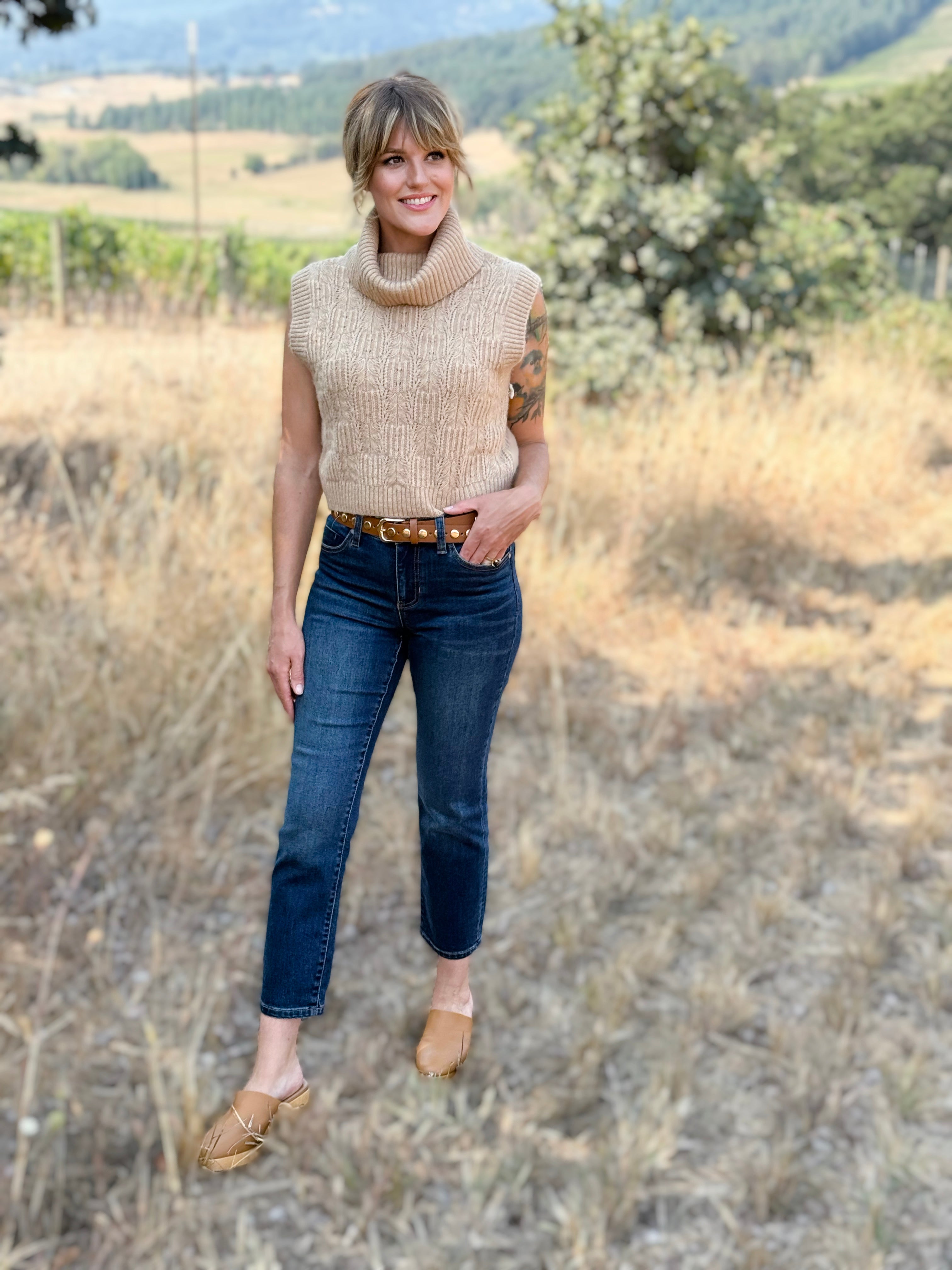 Liverpool Nonskinny Skinny Denim in Gleason-210 Denim-Little Bird Boutique