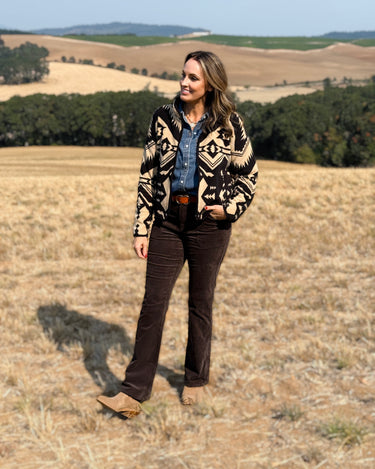 Sanctuary Hayden Corduroy Bootcut Pants in Semi Sweet-220 Pants-Little Bird Boutique