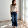 KUT from the Kloth Meg High Rise in Inexhaustible Wash-210 Denim-Little Bird Boutique