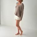 Flag and Anthem Pixley Short in Cream-232 Shorts-Little Bird Boutique