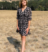 Andrea Dress in Black-151 Dresses - Short-Little Bird Boutique