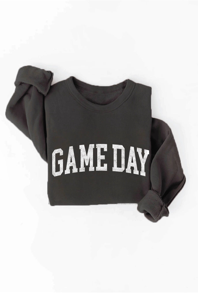 Game Day Sweatshirt in Black