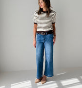 Oat New York Wide Leg Denim in Billie Wash-210 Denim-Little Bird Boutique