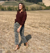 Kut from the Kloth Kelsey Jeans in Leopard Print-210 Denim-Little Bird Boutique