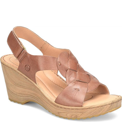 Born Nina Sandals in Brown Luggage