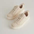 Dolce Vita Nicona Sneakers in Sandstone Knit-312 Shoes-Little Bird Boutique