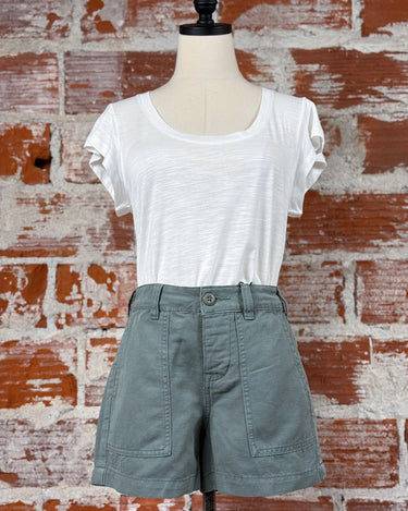 Sanctuary Army Short in Dark Spruce-232 Shorts-Little Bird Boutique