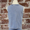 Z Supply Sloan V Neck Tank in Medium Indigo-122 - Jersey Tops S/S (Dec - May)-Little Bird Boutique