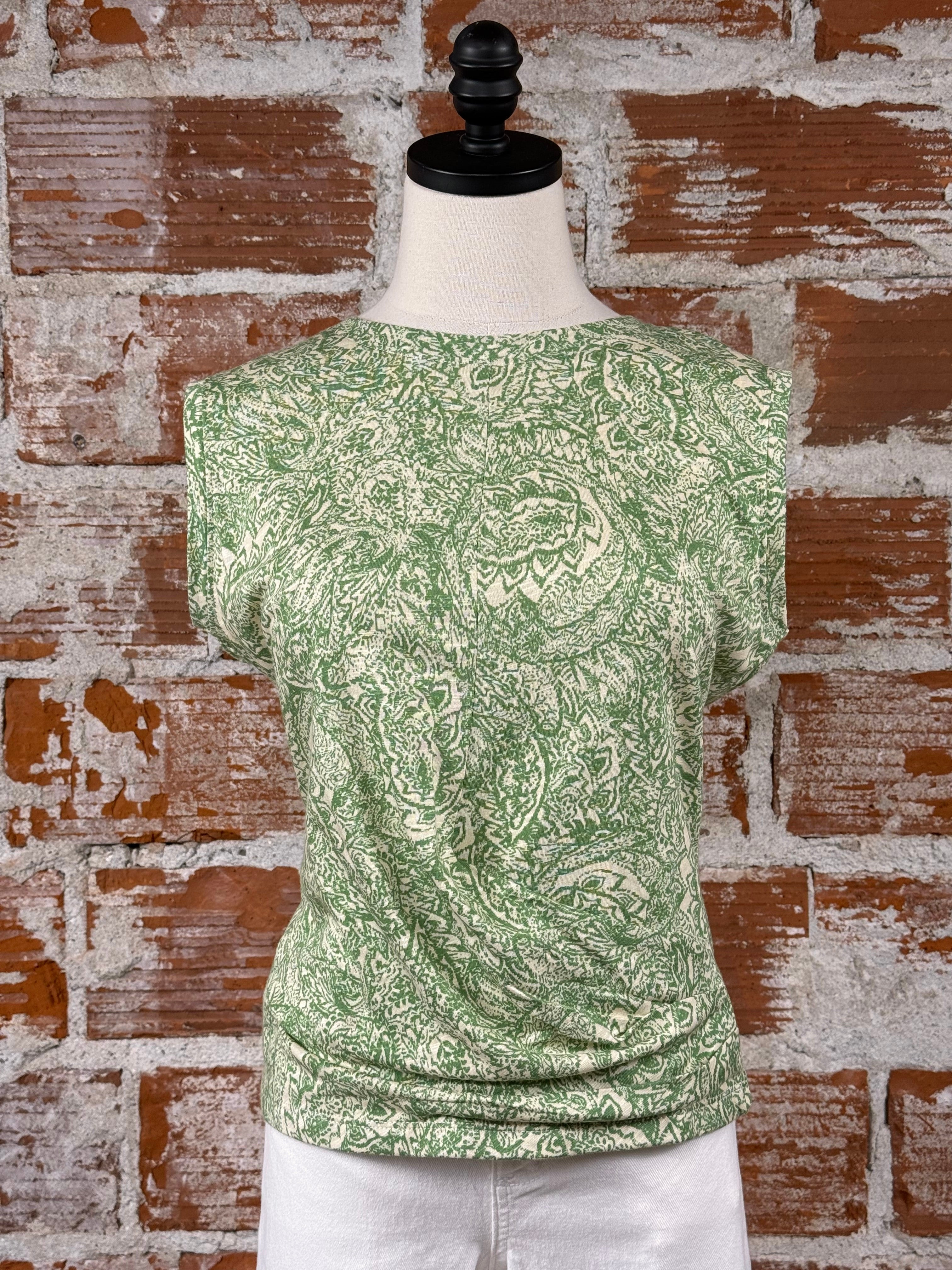 Sanctuary Mosaic Draped Tank-122 - Jersey Tops S/S (Dec - May)-Little Bird Boutique