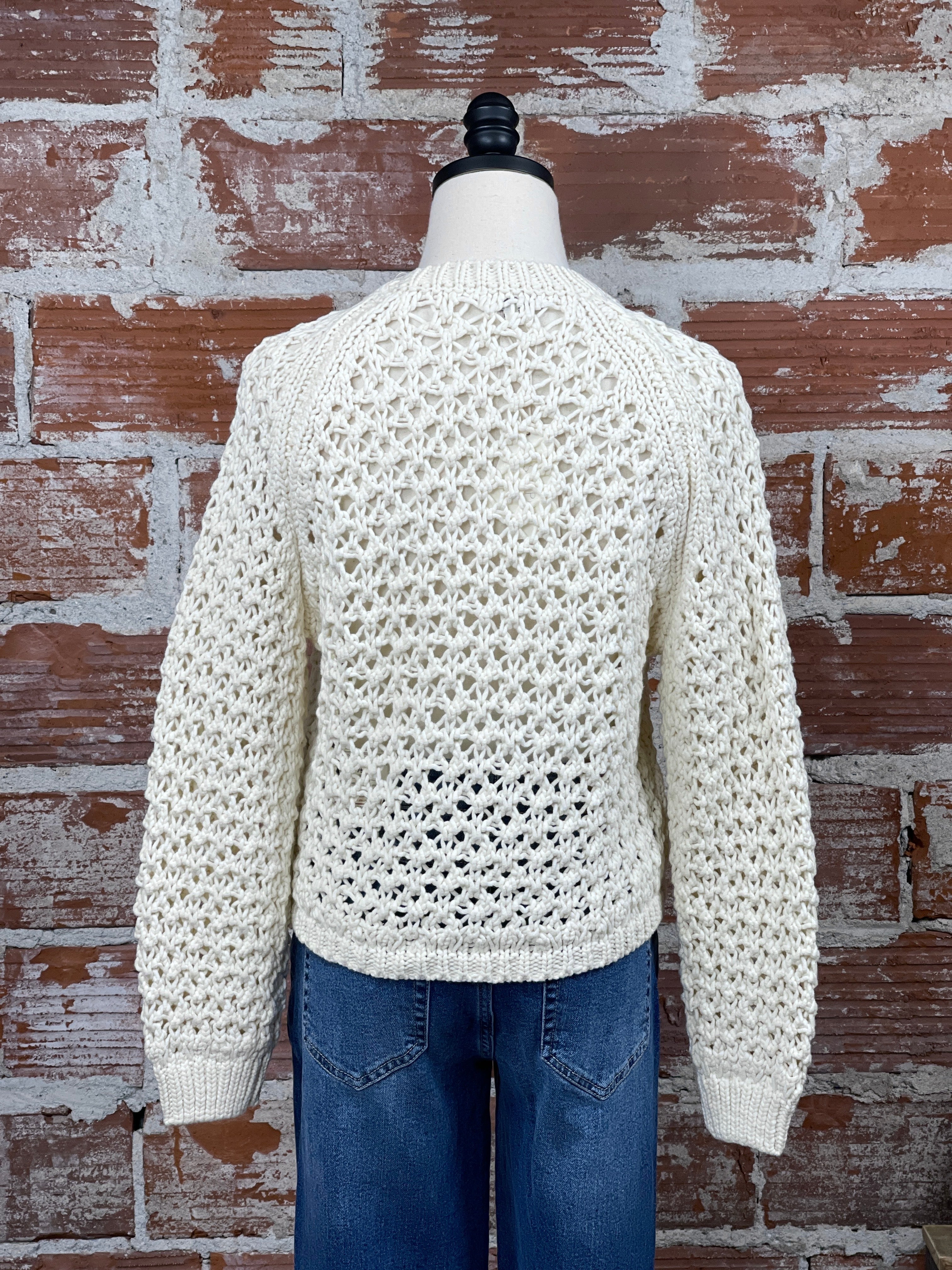 Z Supply Cassian Sweater in Ivory-131 - Sweaters F/W (June - Nov)-Little Bird Boutique