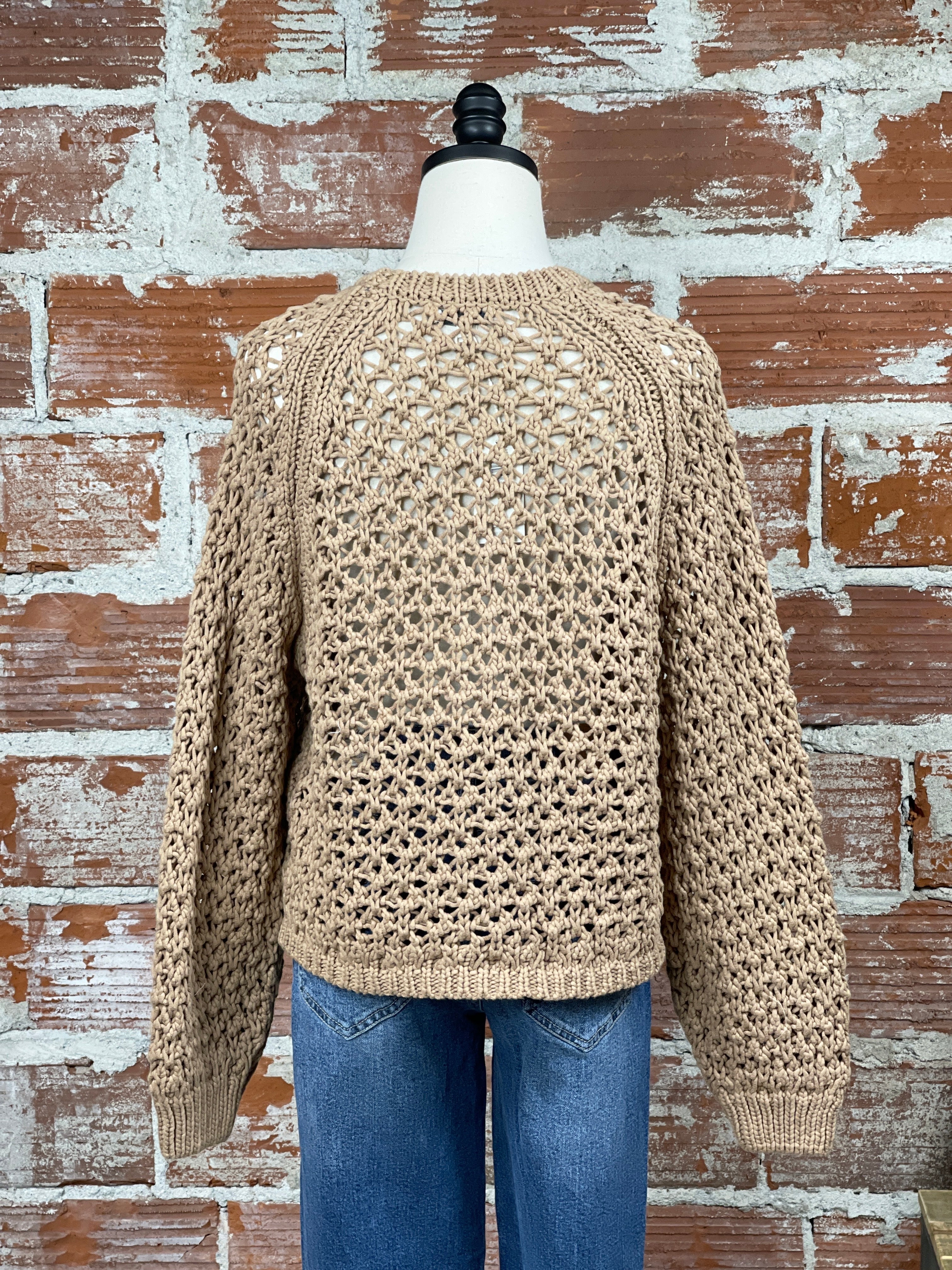 Z Supply Cassian Sweater in Camel-131 - Sweaters F/W (June - Nov)-Little Bird Boutique