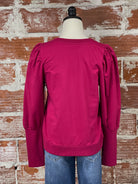 Another Love Tara Top in Ruby Pink-121 - Jersey Tops F/W (June - Nov)-Little Bird Boutique