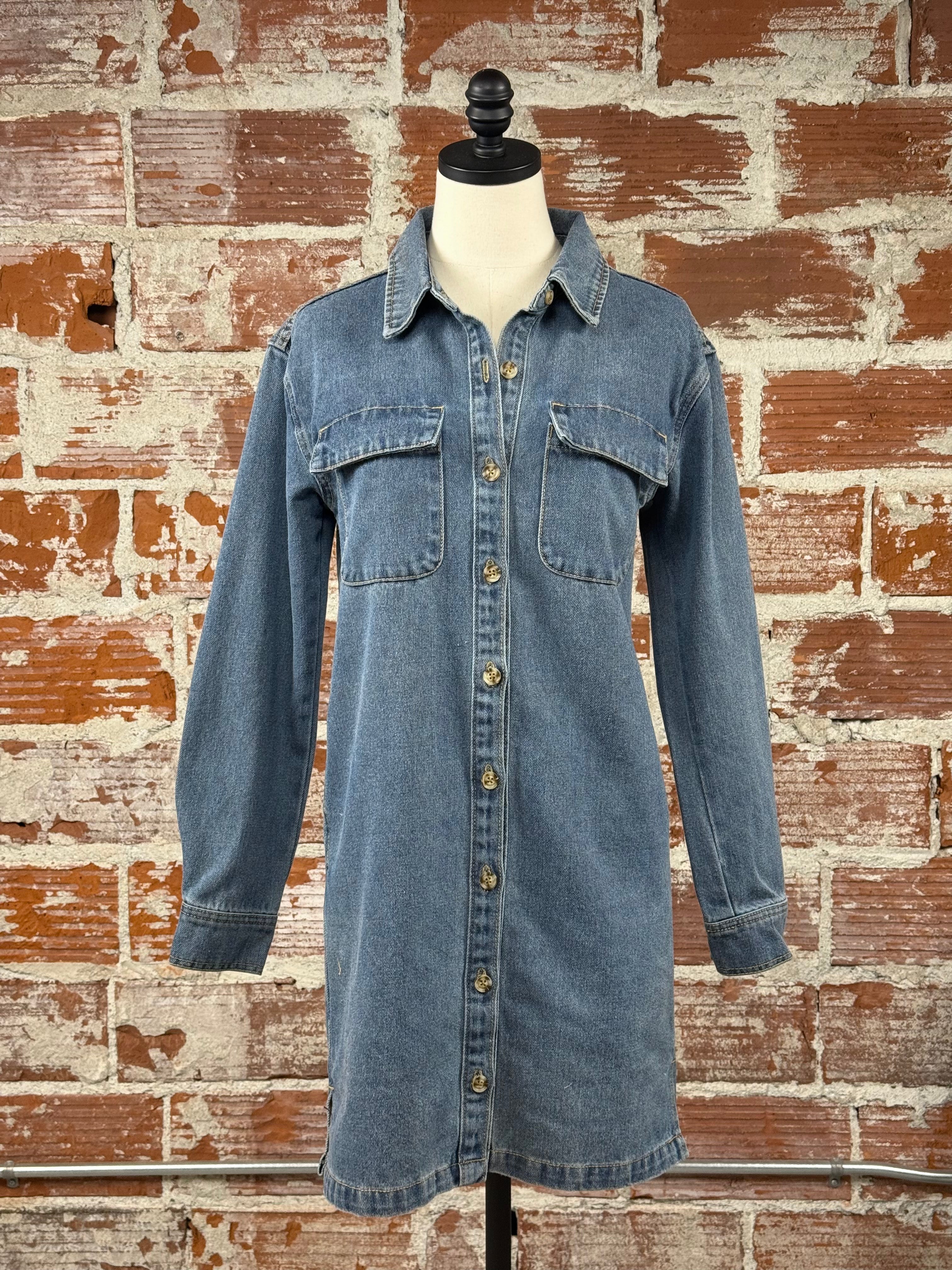 Thread and Supply Ivanna Dress in Grace Wash-151 Dresses - Short-Little Bird Boutique