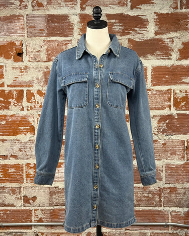 Thread and Supply Ivanna Dress in Grace Wash-151 Dresses - Short-Little Bird Boutique