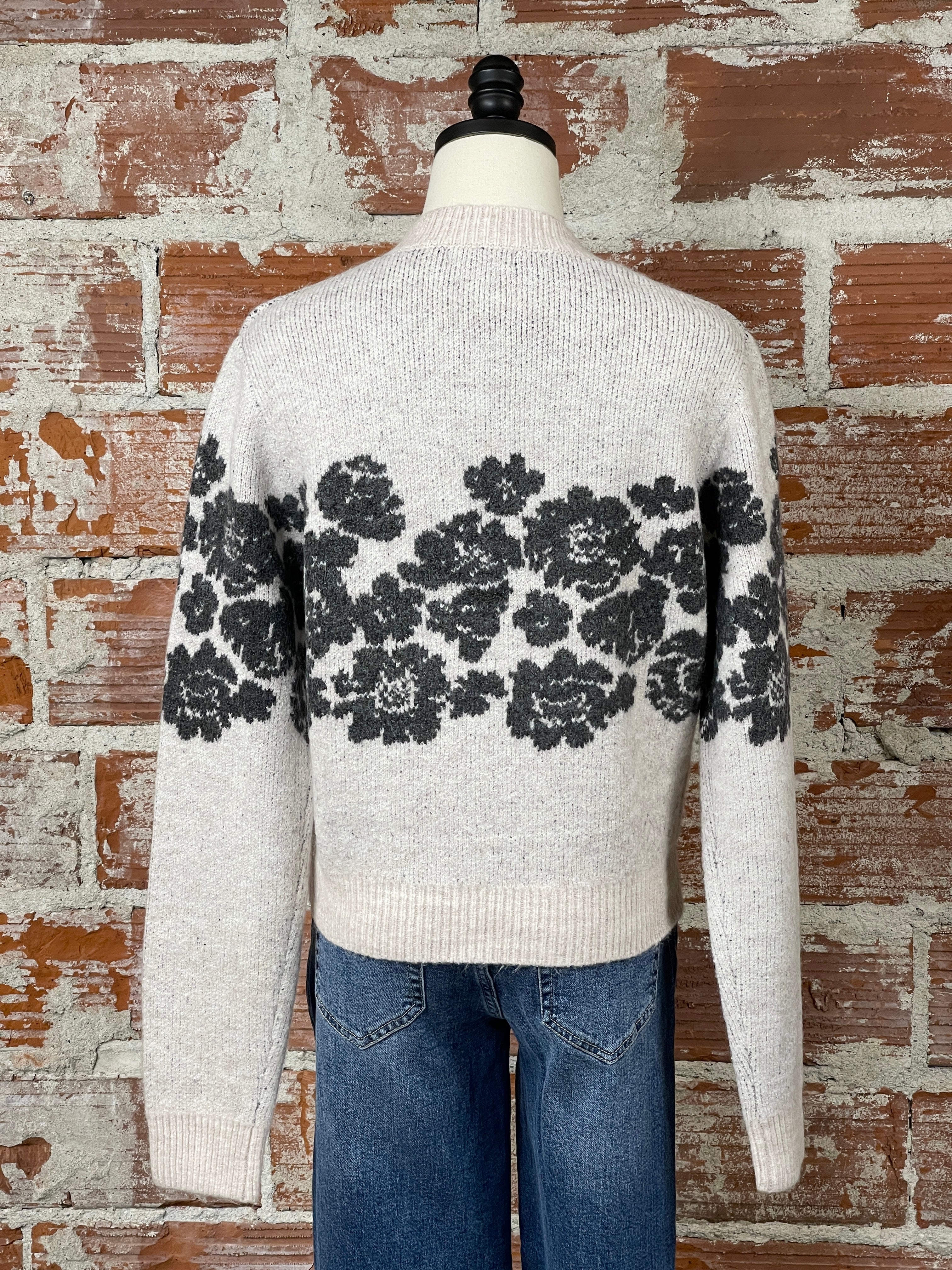 Z Supply Marisol Flora Sweater in Burro-131 - Sweaters F/W (June - Nov)-Little Bird Boutique