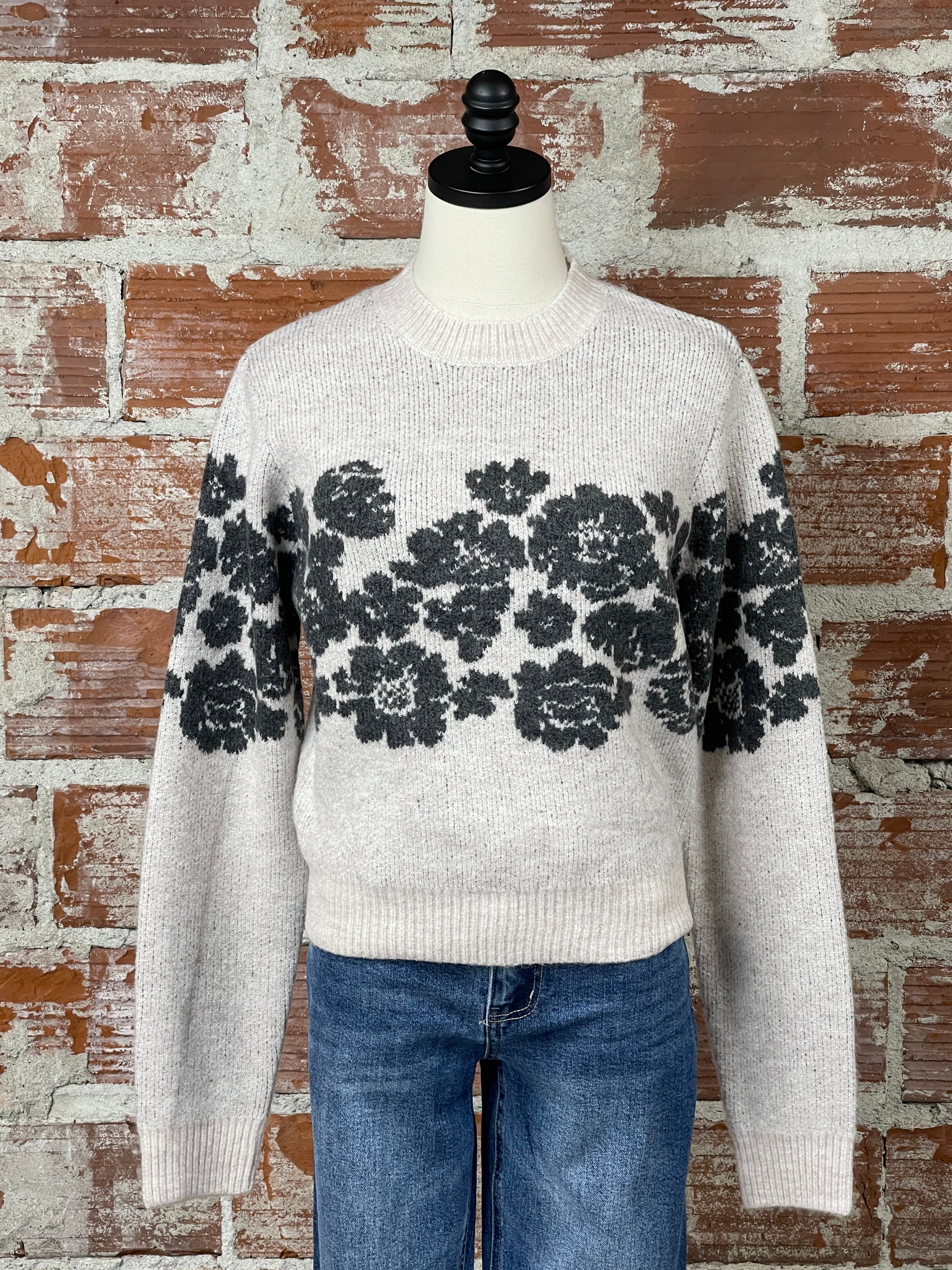 Z Supply Marisol Flora Sweater in Burro-131 - Sweaters F/W (June - Nov)-Little Bird Boutique