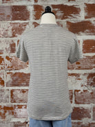 Sanctuary Perfect Tee in Thin Black Stripe-122 - Jersey Tops S/S (Dec - May)-Little Bird Boutique