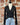 Sanctuary Day Dreamer Knit Shirt in Black-122 - Jersey Tops S/S (Dec - May)-Little Bird Boutique