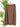 Anthem the Label Faux Suede Flare Midi Skirt in Chocolate-231 Skirts-Little Bird Boutique