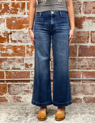 Kut for the Kloth Meg Jeans in Dandle Wash-210 Denim-Little Bird Boutique