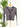 Good American The Rib V Neck Cardigan in Ivory Stripe-121 - Jersey Tops F/W (June - Nov)-Little Bird Boutique