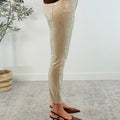 Kut from the Kloth Charlize High Rise Cigarette Leg Pants in Cream Silver-220 Pants-Little Bird Boutique