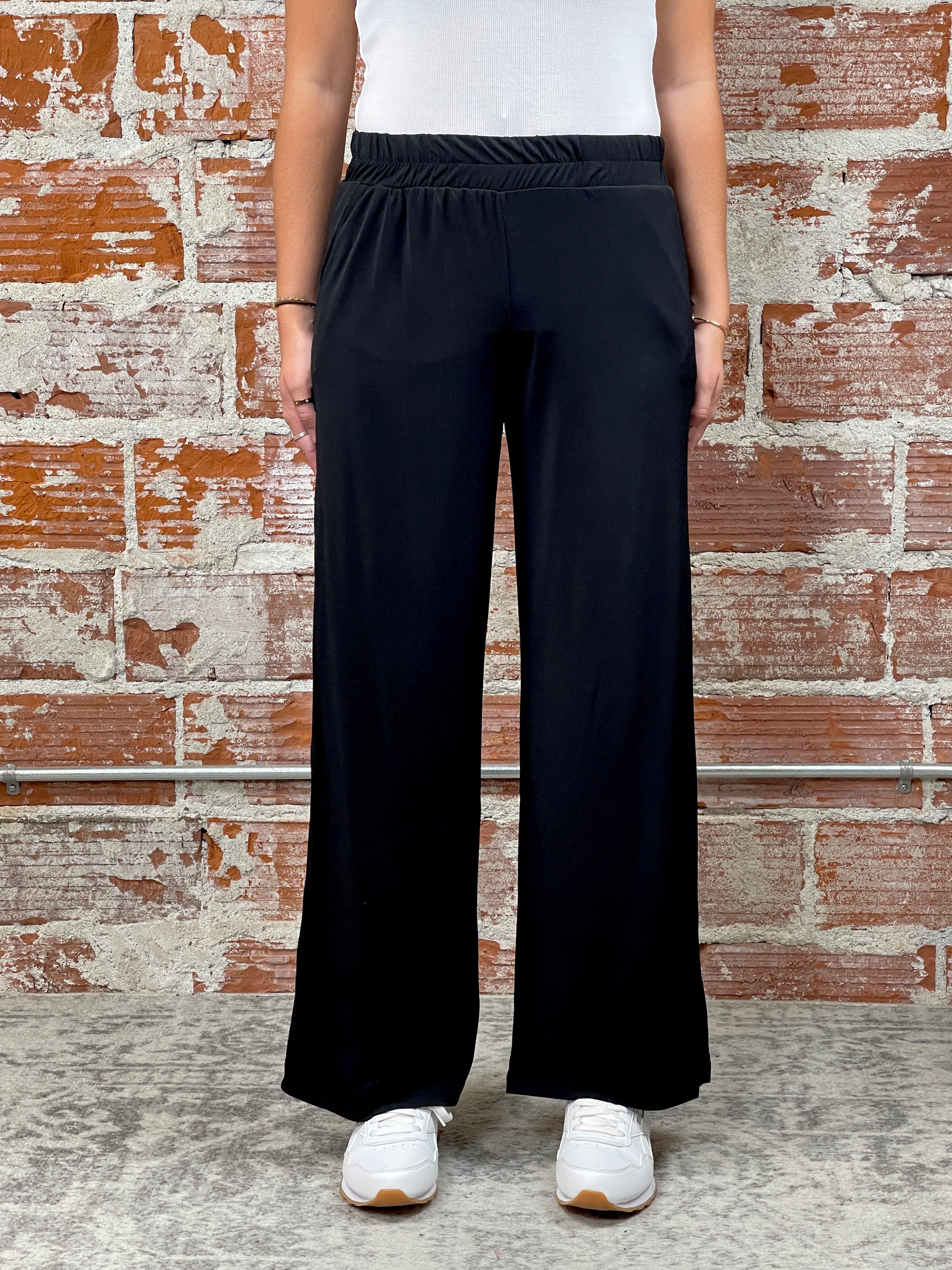 Lima Pants in Black-220 Pants-Little Bird Boutique