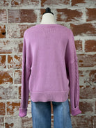 Thread and Supply Harriet Sweater in Lavender-132 - Sweaters S/S (Dec - May)-Little Bird Boutique