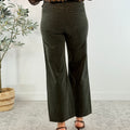 Kut from the Kloth Meg Fab Ab High Rise Pants in Pewter Green-220 Pants-Little Bird Boutique