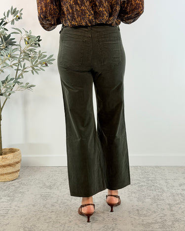 Kut from the Kloth Meg Fab Ab High Rise Pants in Pewter Green-220 Pants-Little Bird Boutique
