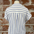Z Supply Parallel Top in Palace Blue-112 - Woven Top S/S (Dec - May)-Little Bird Boutique
