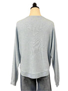 Leah Sweater in Blue-132 - Sweaters S/S (Dec - May)-Little Bird Boutique